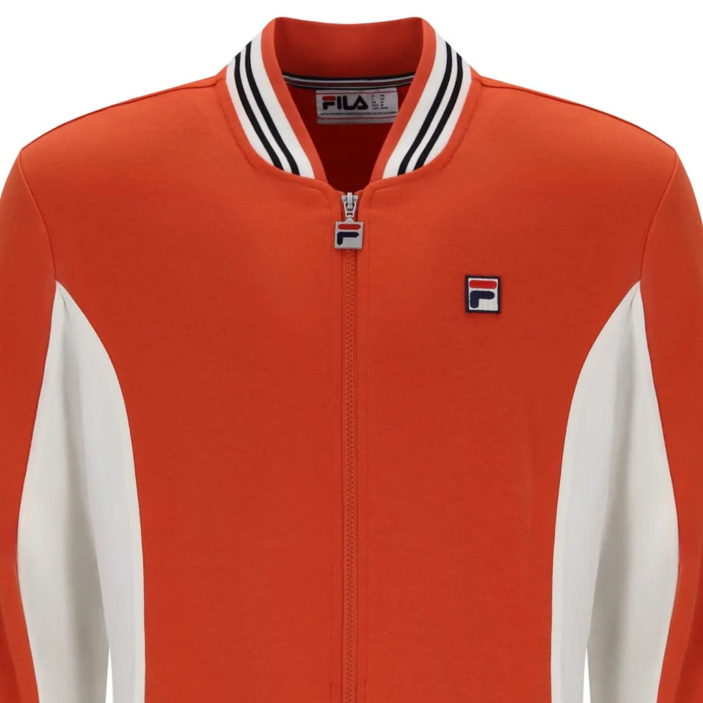 Fila Vintage Settanta Baseball Track Jacket - Burnt Ochre