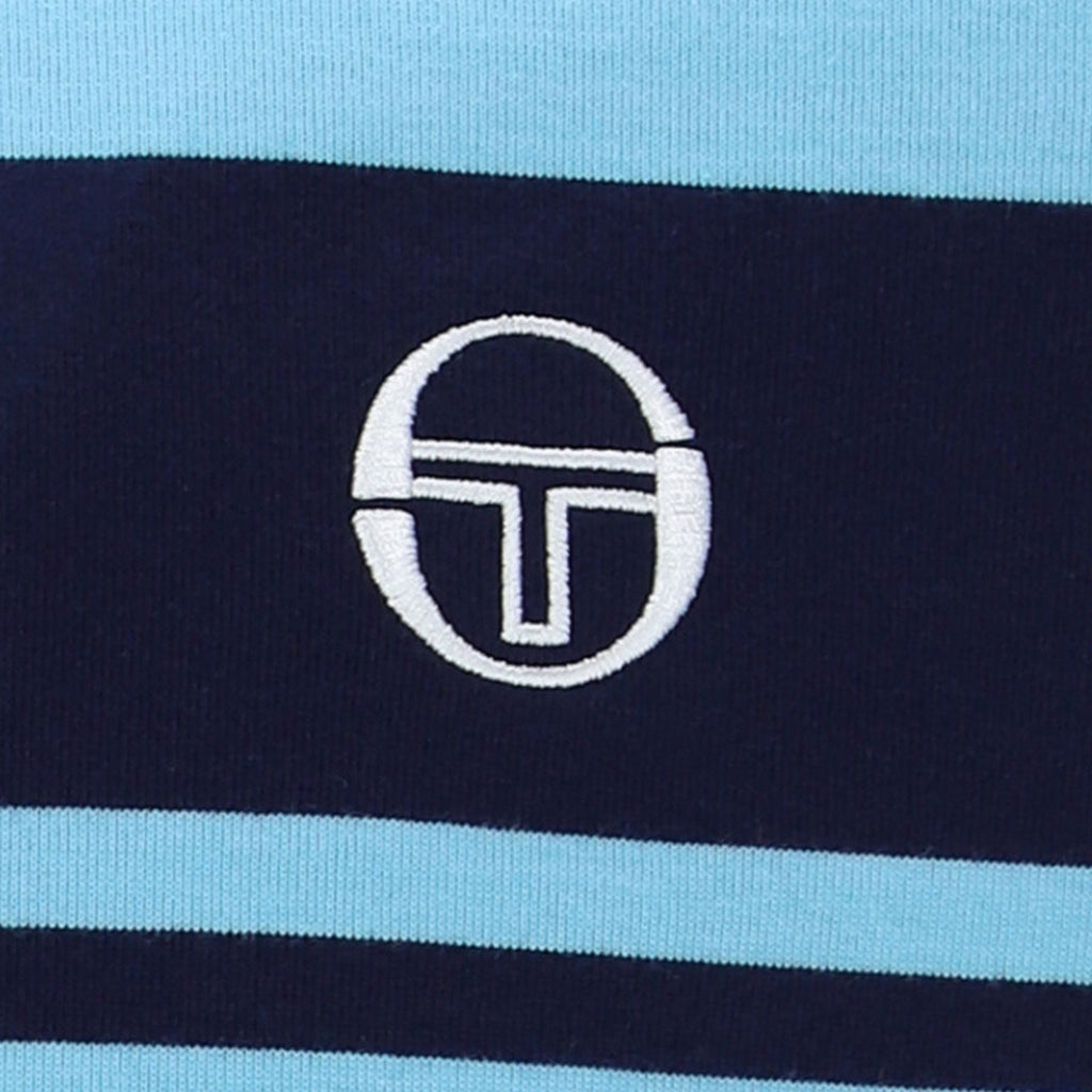 Sergio Tacchini Master Crew Neck T-Shirt - Baltic Sea
