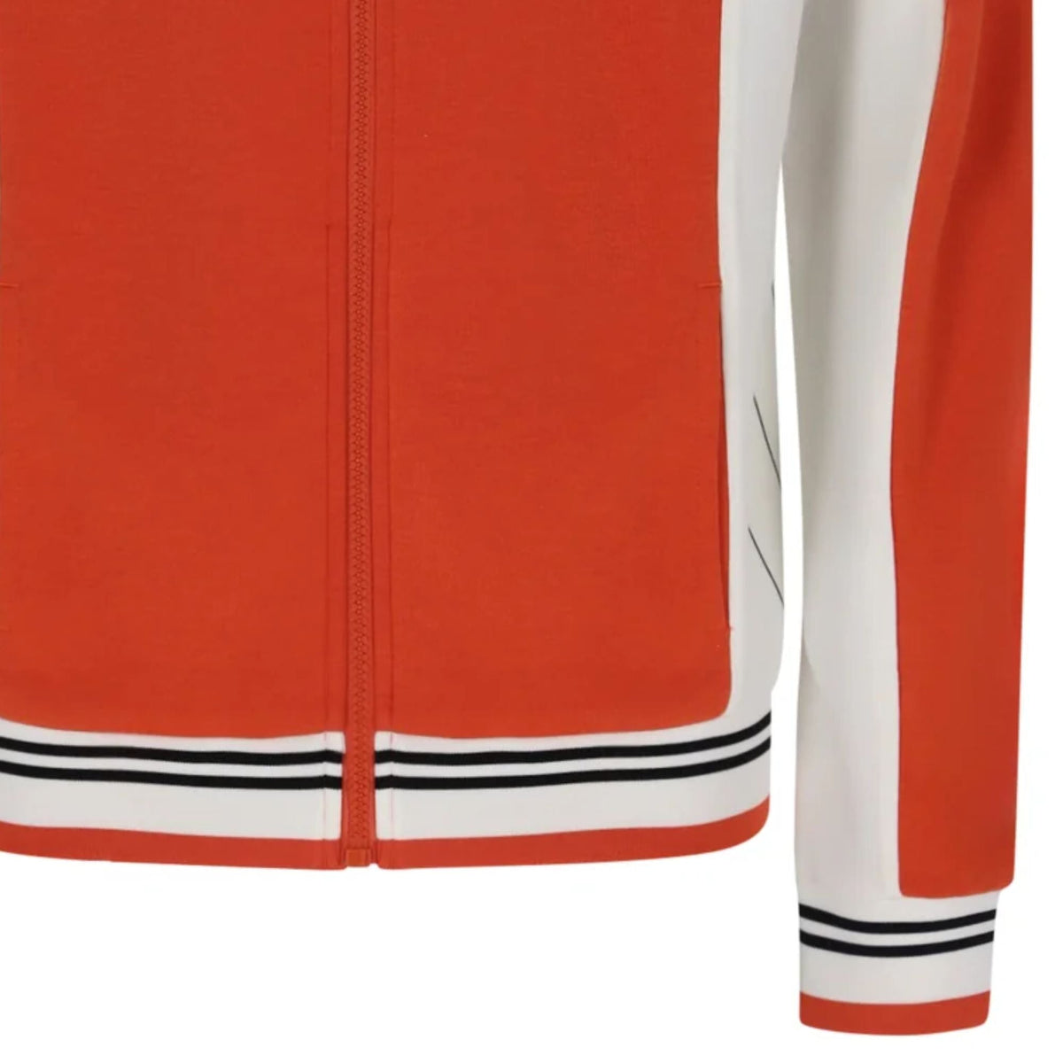 Fila Vintage Settanta Baseball Track Jacket - Burnt Ochre