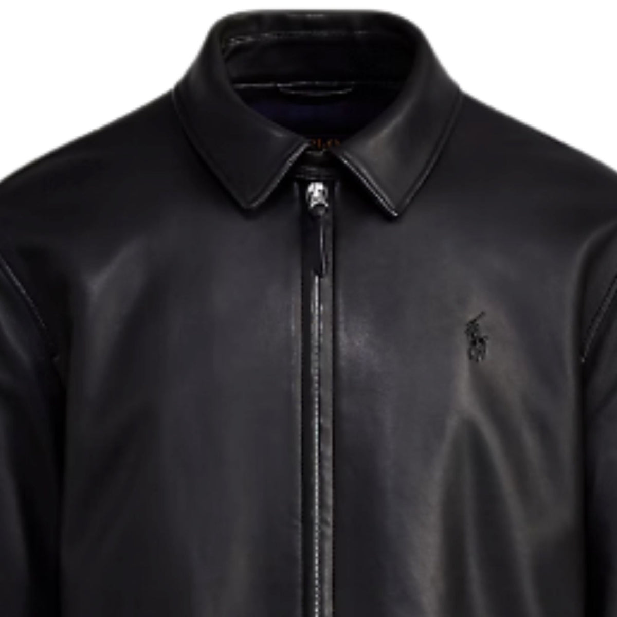 Polo Ralph Lauren The Bayville Leather Jacket - Black