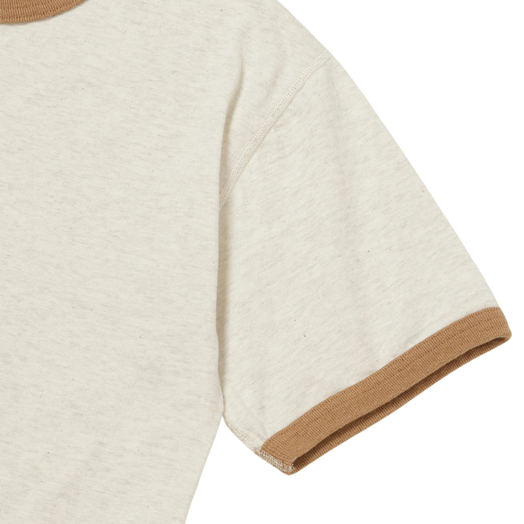 Wonder Looper Recycled Cotton Foxfibre® Ringer T - Sand