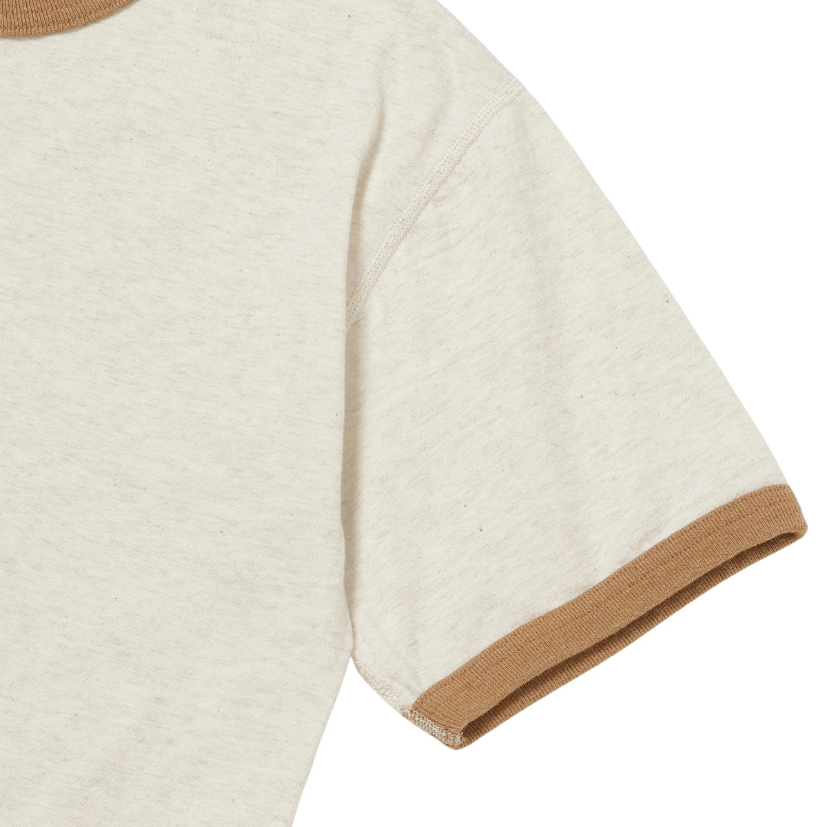 Wonder Looper Recycled Cotton Foxfibre® Ringer T - Sand