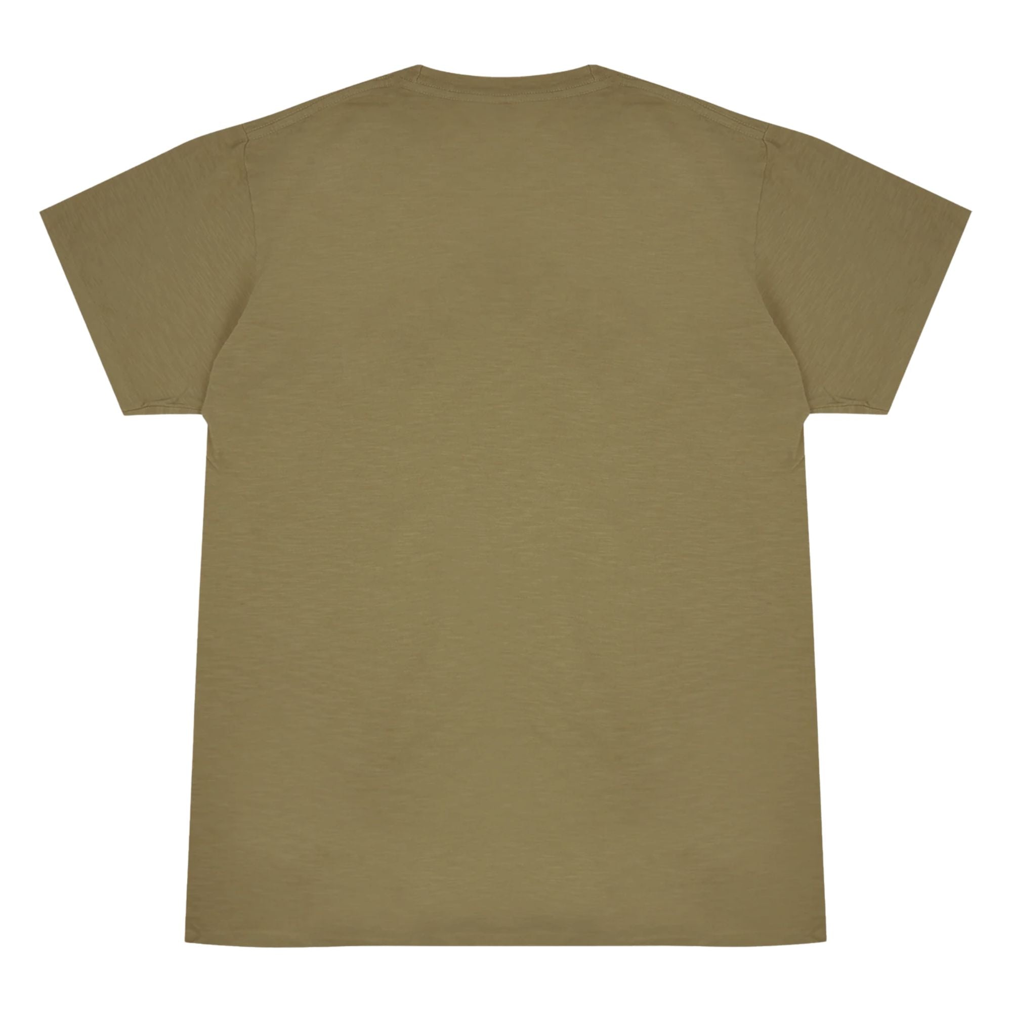 Velva Sheen Rolled Short Sleeve Crew Neck T-Shirt - Olive