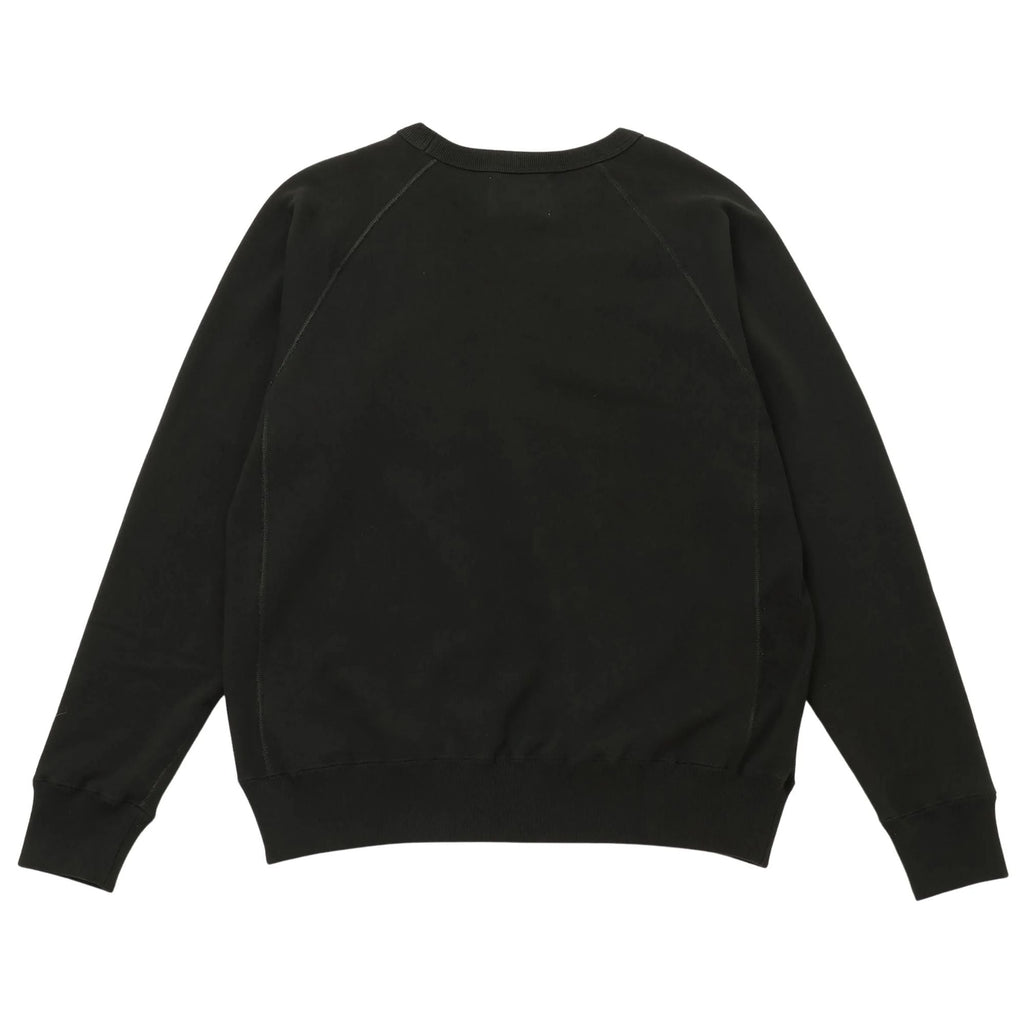 Wonder Looper Pullover Crewneck Super Looper French Terry - Sumi Black