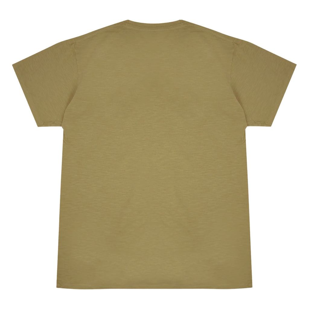 Velva Sheen Rolled Short Sleeve Crew Neck T-Shirt - Olive