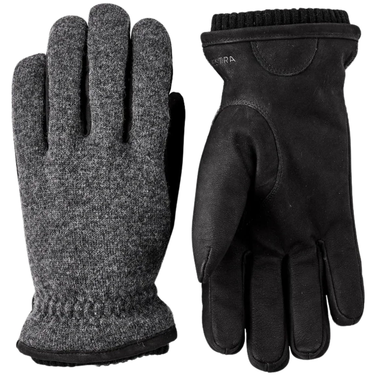 Hestra Noah Gloves - Charcoal/Black