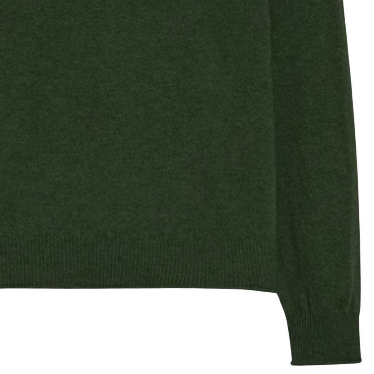 Pittari Usk Lambswool Roll Collar Jumper - Rosemary