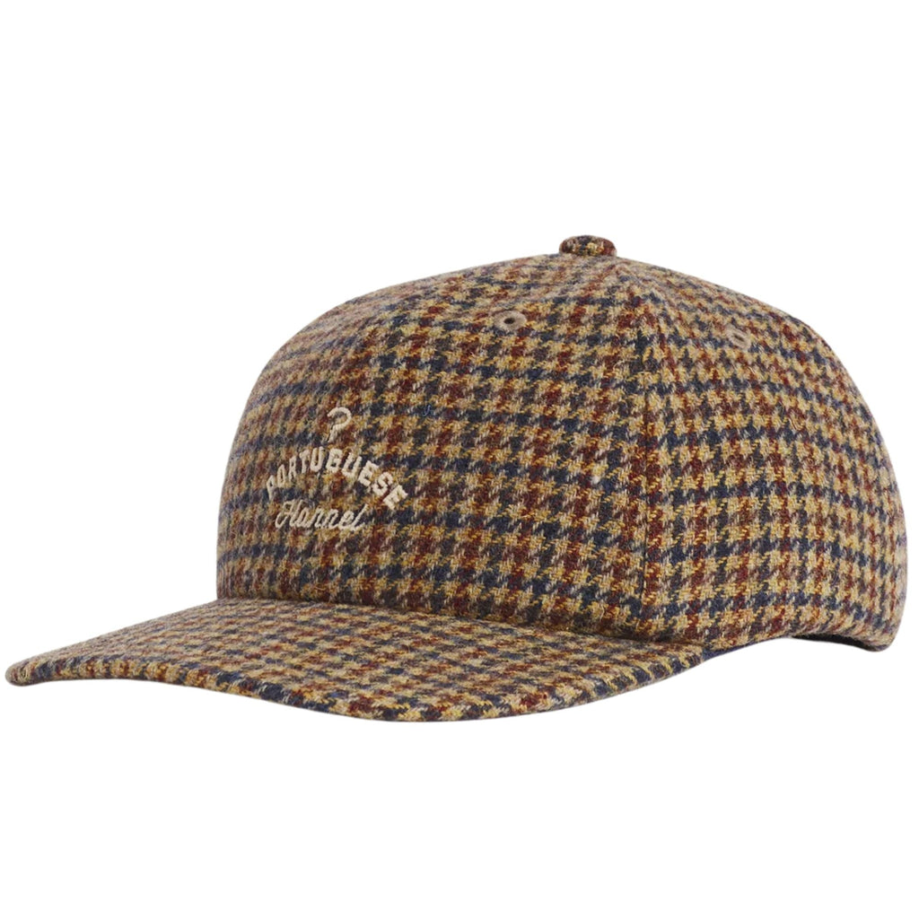 Portuguese Flannel Pied Poule Cap - Tweed