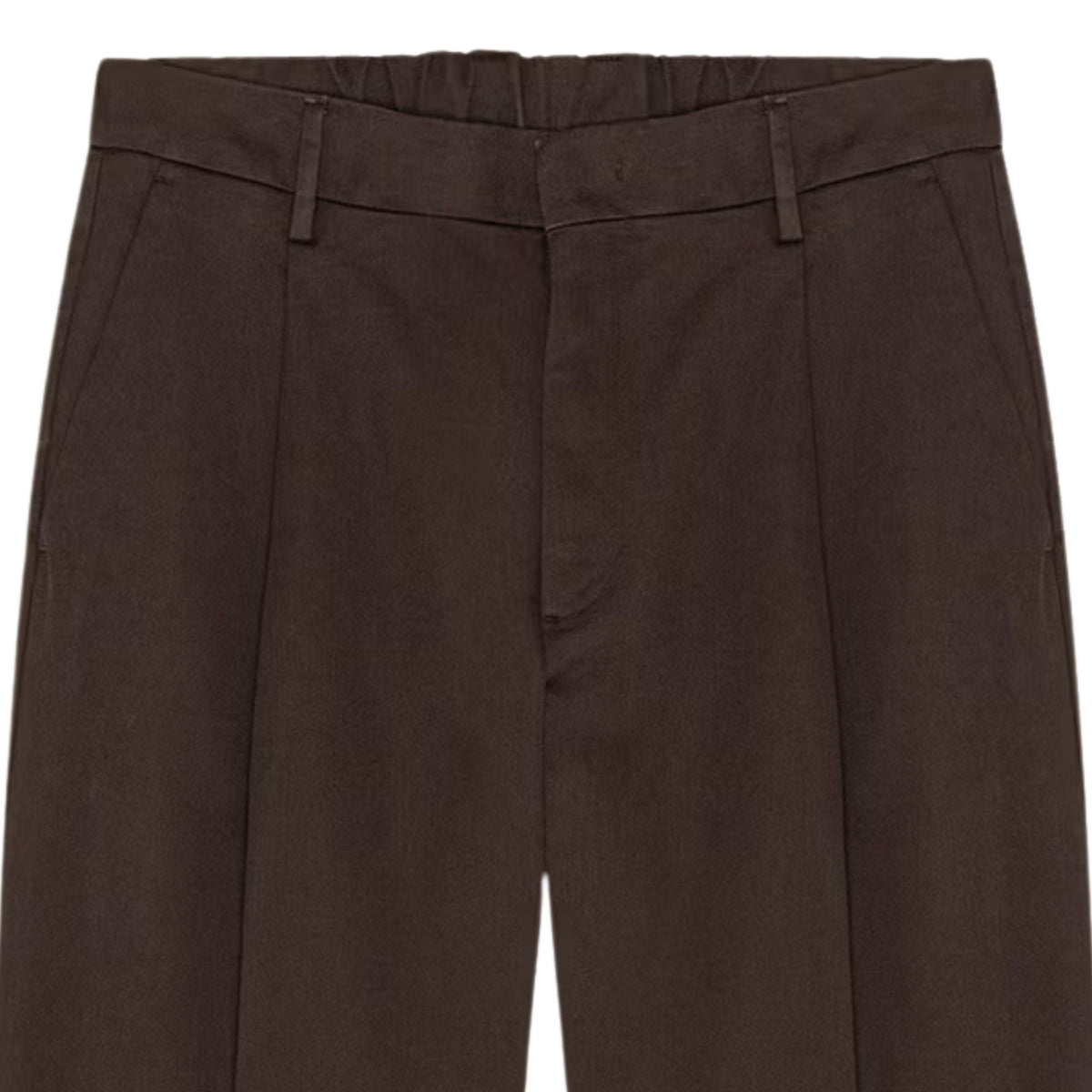 NN07 Kay Pleated Tailored Relaxed Fit Pant - Deep Truffle