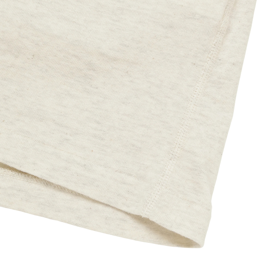 Wonder Looper Recycled Cotton Foxfibre® Ringer T - Sand