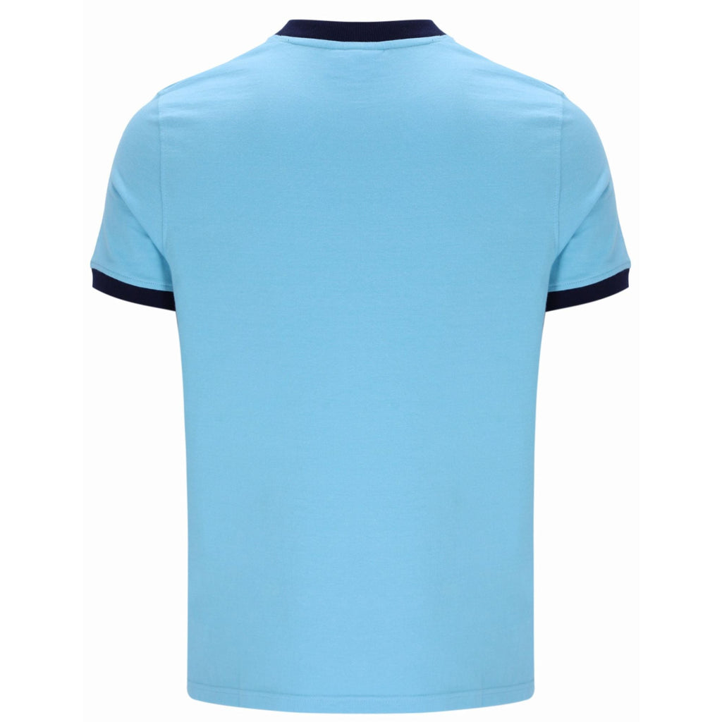 Sergio Tacchini Master Crew Neck T-Shirt - Baltic Sea