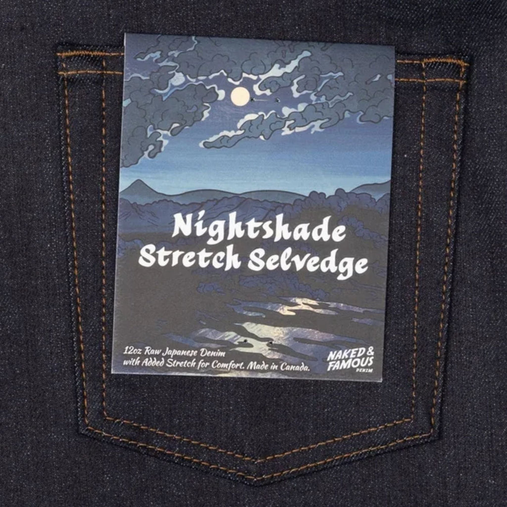 Naked and Famous Denim True Guy Nightshade Stretch Selvedge - Indigo