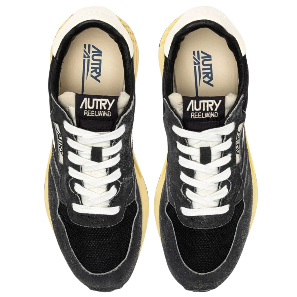 Autry Reelwind Low Sneakers - Black Sugar/Marshmallow