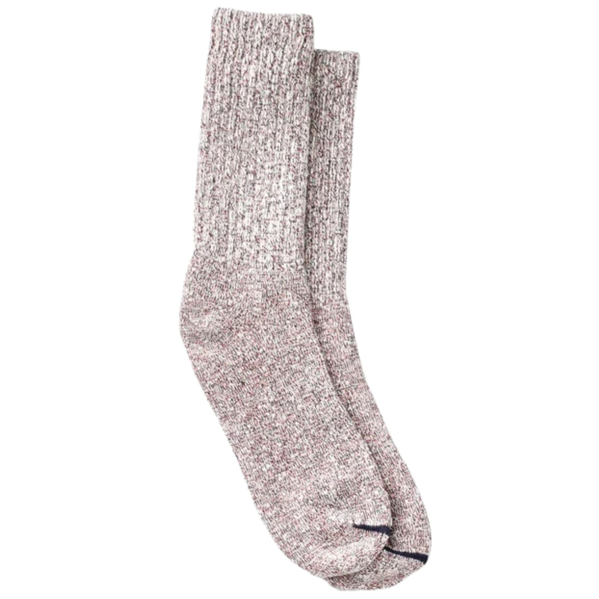 Red Wing Cotton Ragg Socks - Burgundy/Navy/White