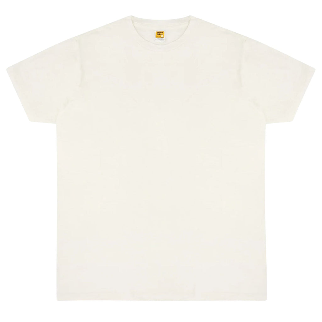 Velva Sheen Rolled Short Sleeve Crew Neck T-Shirt - White