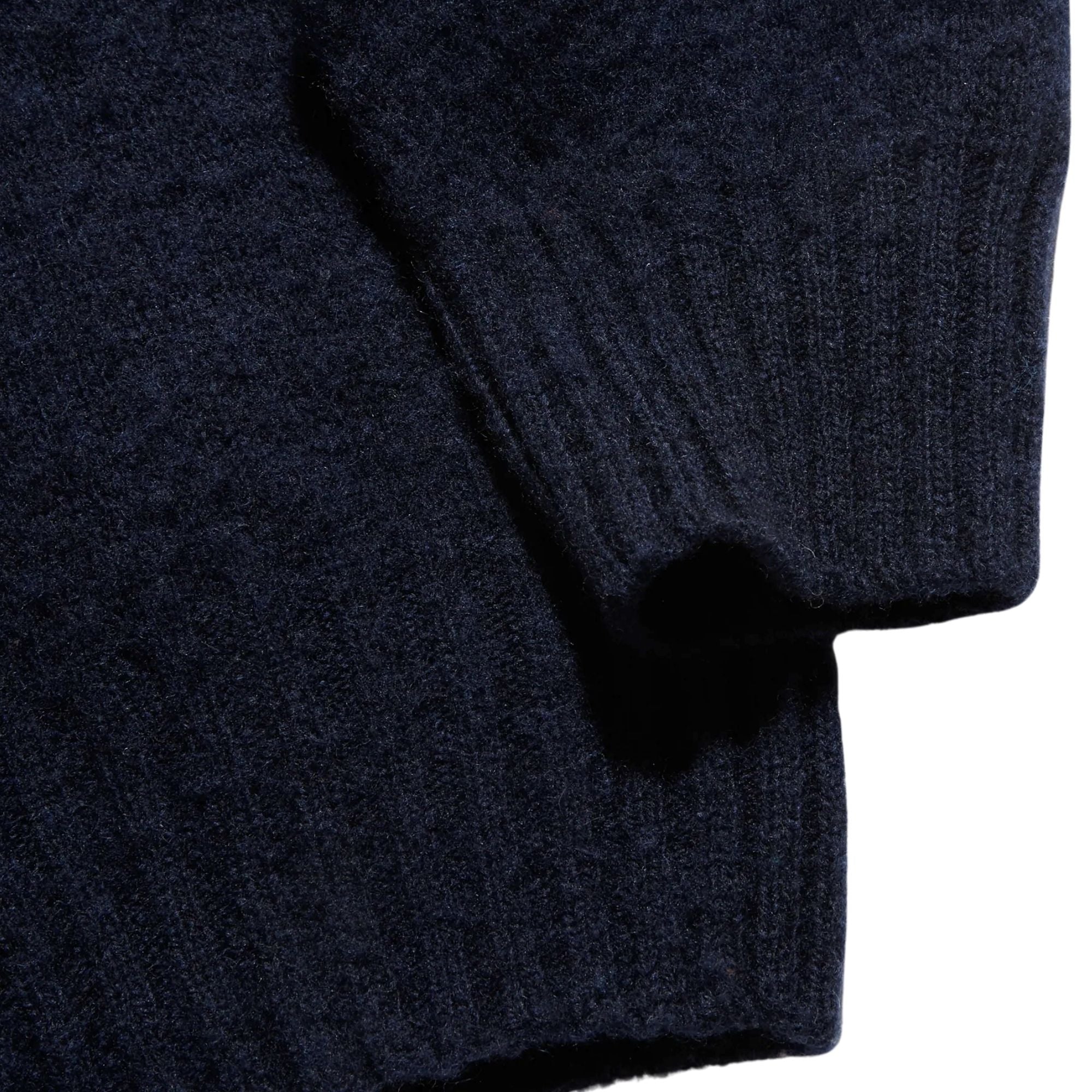YMC Suedehead Crew Knit Jumper - Navy