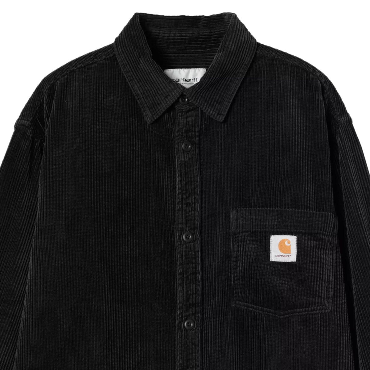 Carhartt WIP Long Sleeve Loyde Shirt - Black