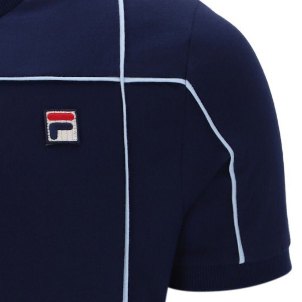 Fila Vintage Terri T-Shirt - Fila Navy