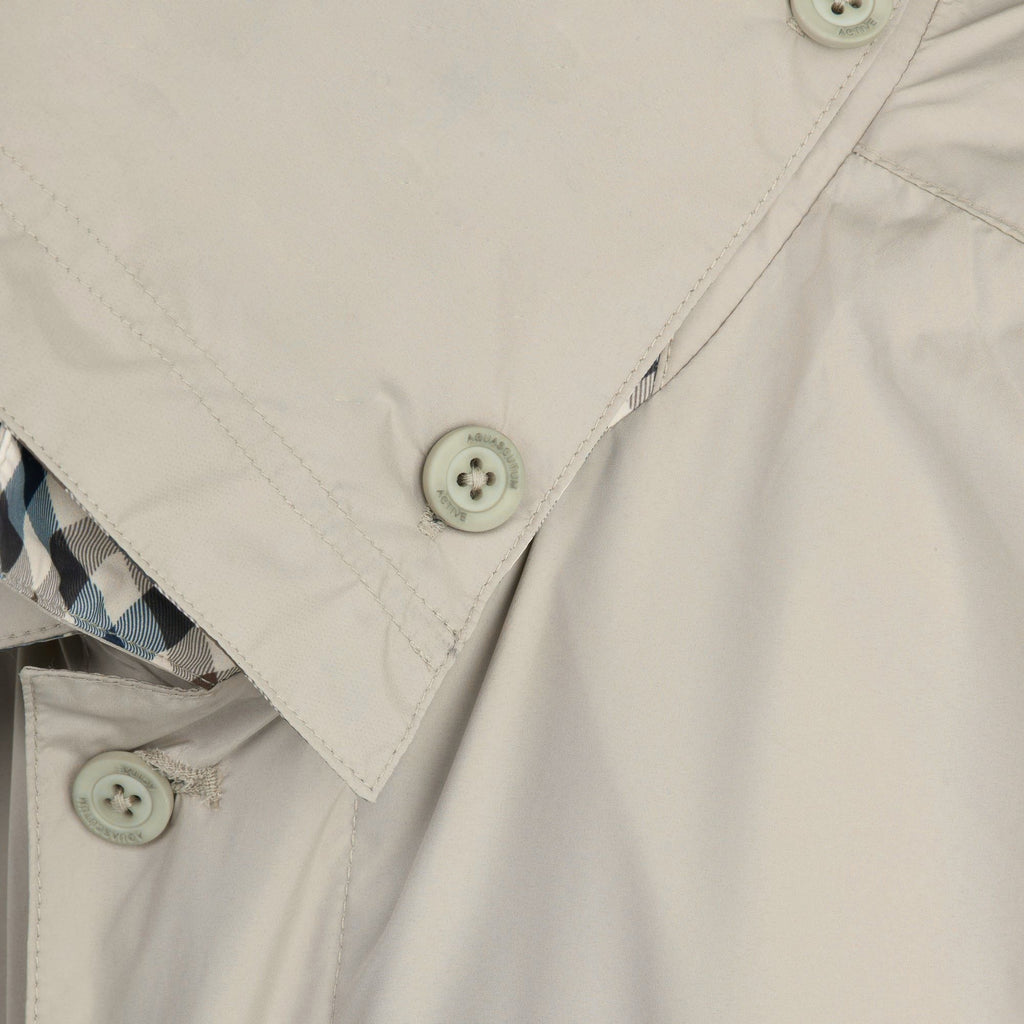 Aquascutum RLG Badge Packable Trench - Beige