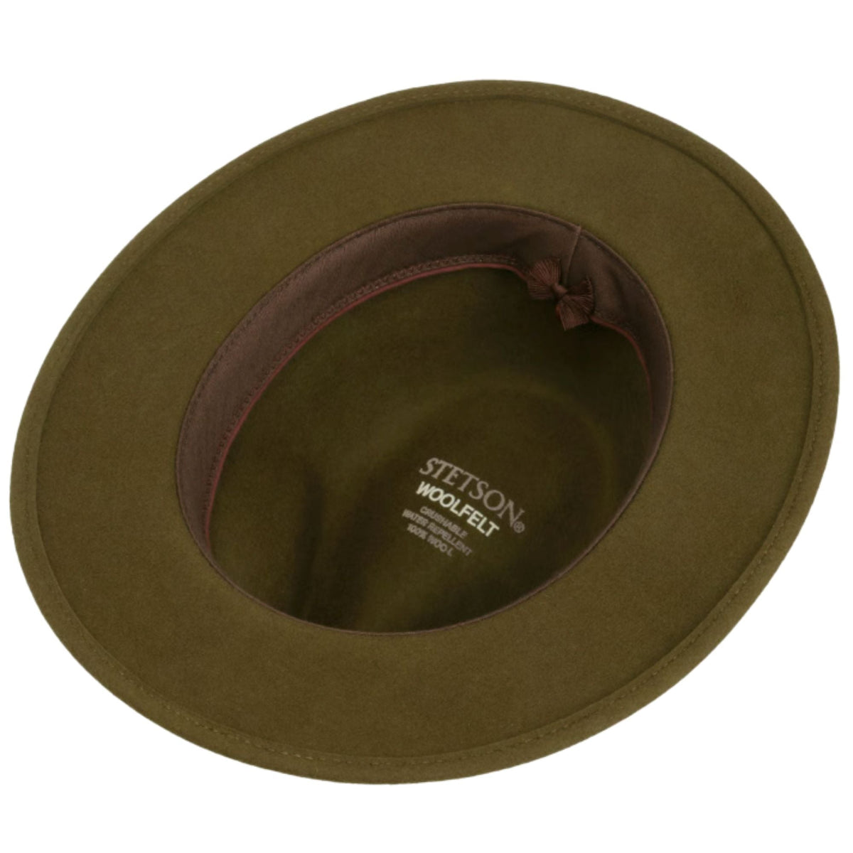 Stetson Hats Boynton Traveller Wool Hat - Olive