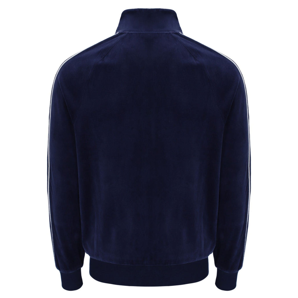 Sergio Tacchini Tasso Velour Track Top - Maritime Blue
