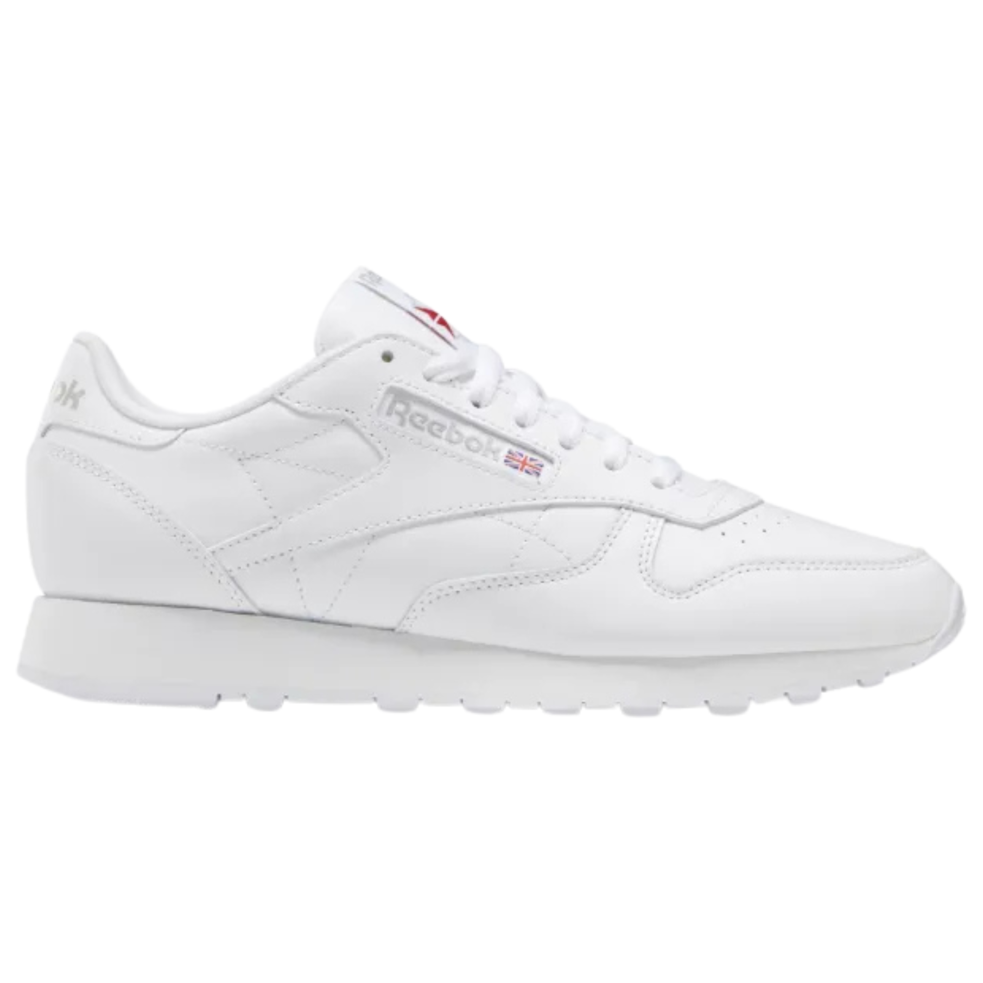 Classic Leather Sneakers - White