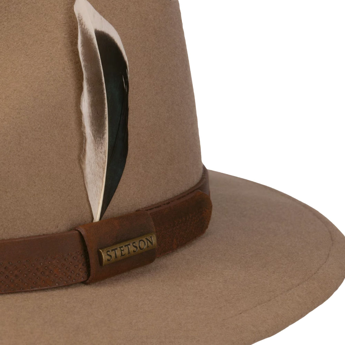 Stetson Hats Boynton Traveller Wool Hat - Light Brown