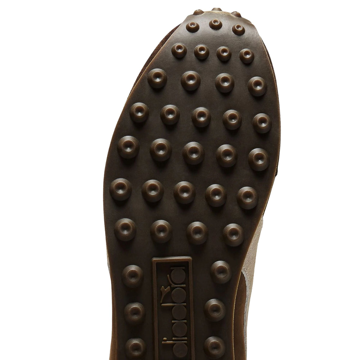 Diadora Rally Waxed Trainers - Brown Chestnut