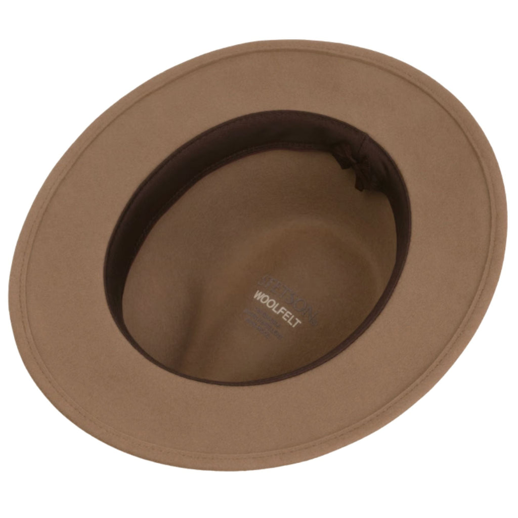 Stetson Hats Boynton Traveller Wool Hat - Light Brown