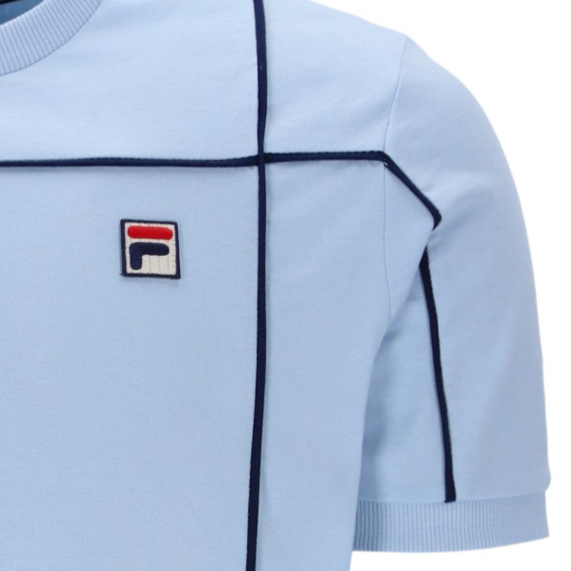 Fila Vintage Terri T-Shirt - Sky