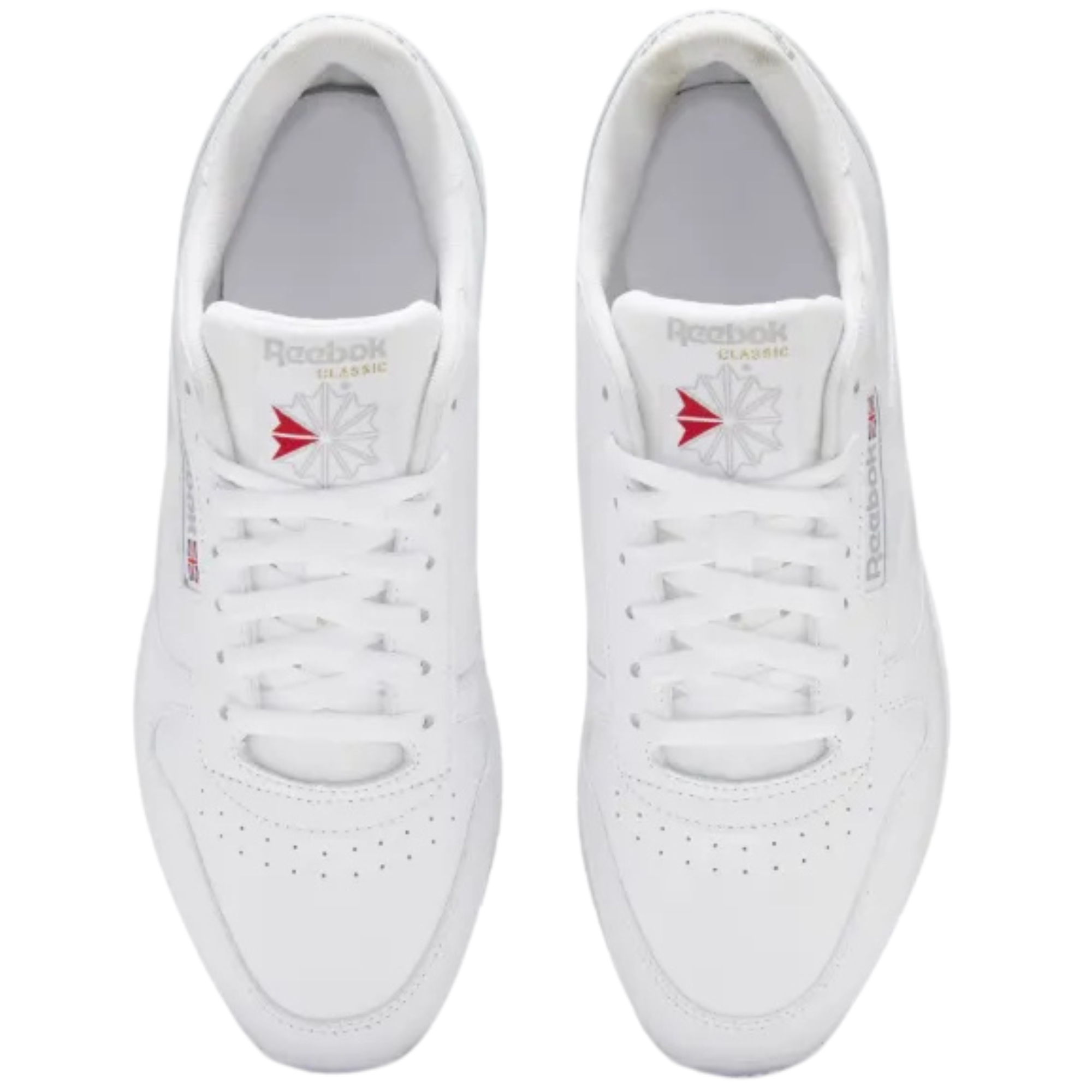 Classic Leather Sneakers - White