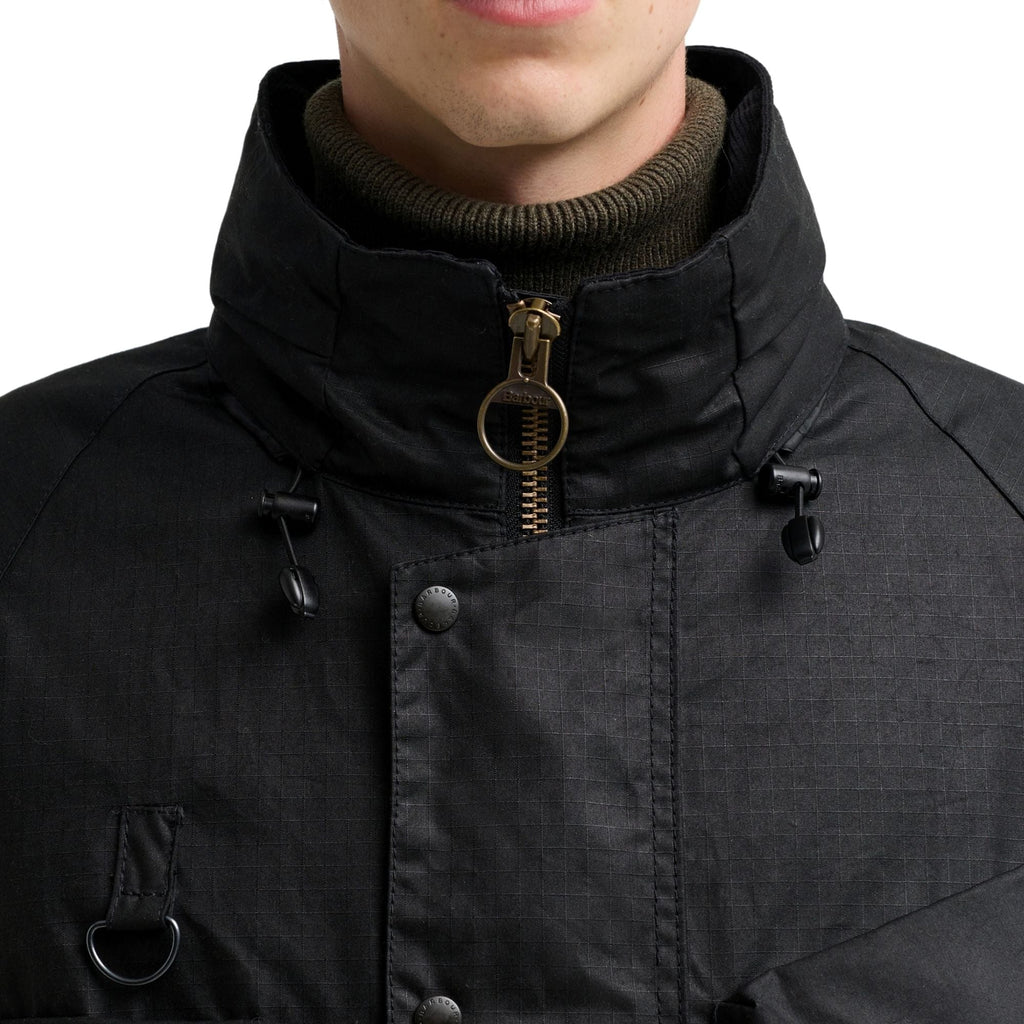 Barbour x Norbit Ripstop Wax Jacket - Black