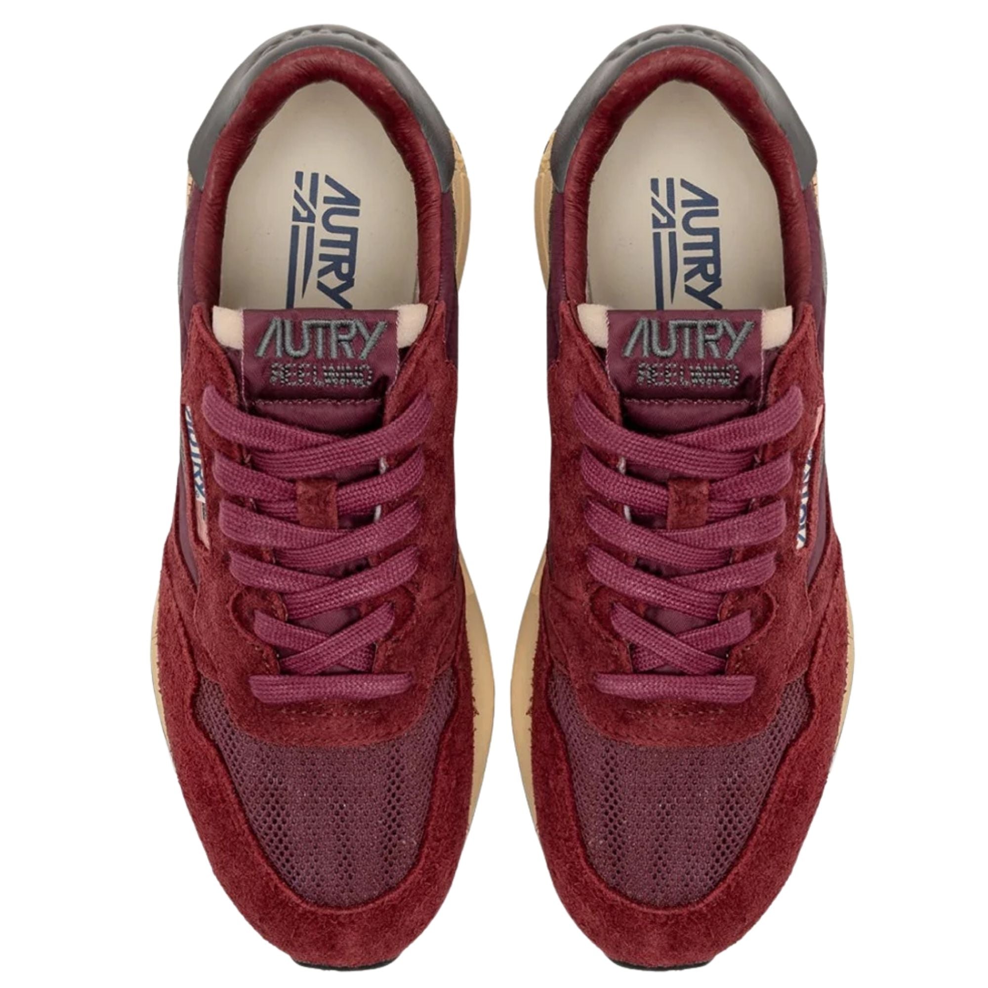 Autry Reelwind Low Sneakers - Rounge/Cordovan