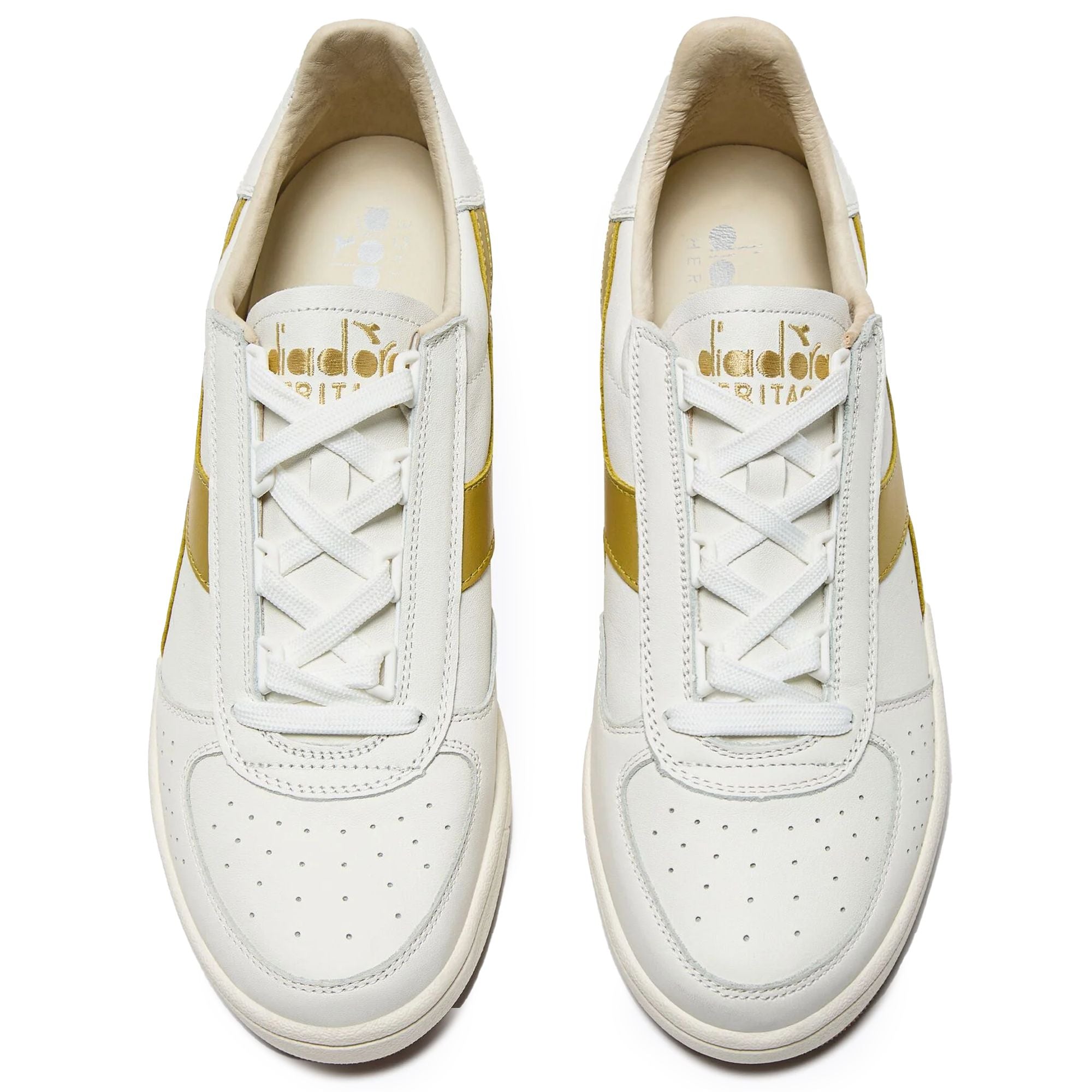 Diadora B Elite OG Italia Sport - White/Gold