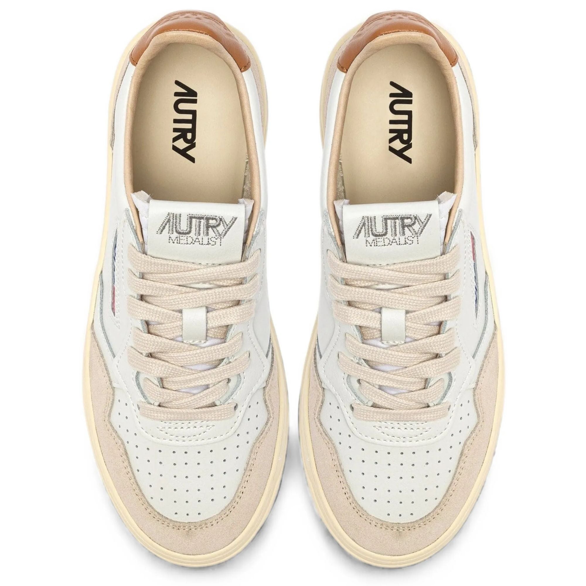 Autry Medalist Low Sneakers - Brown