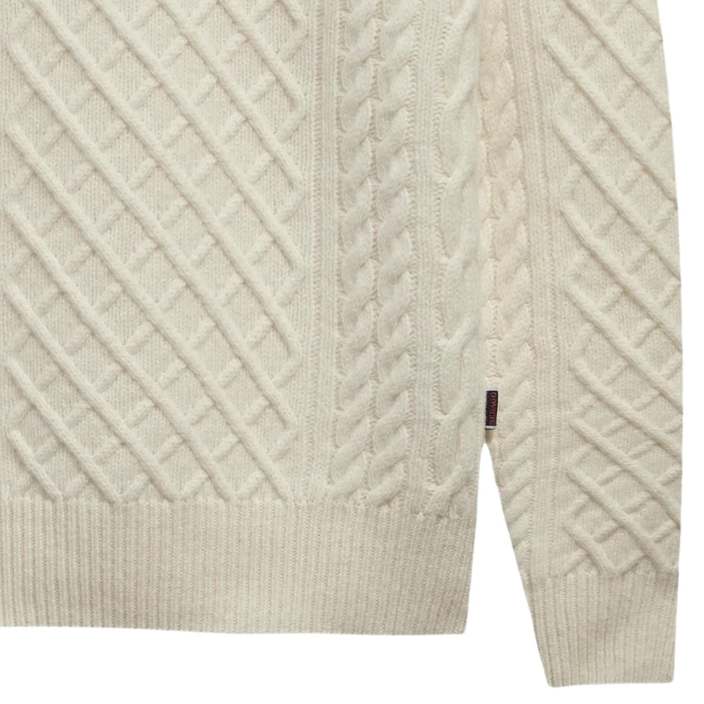Sebago Flemish Irish Cable-Knit Sweater - White Antique