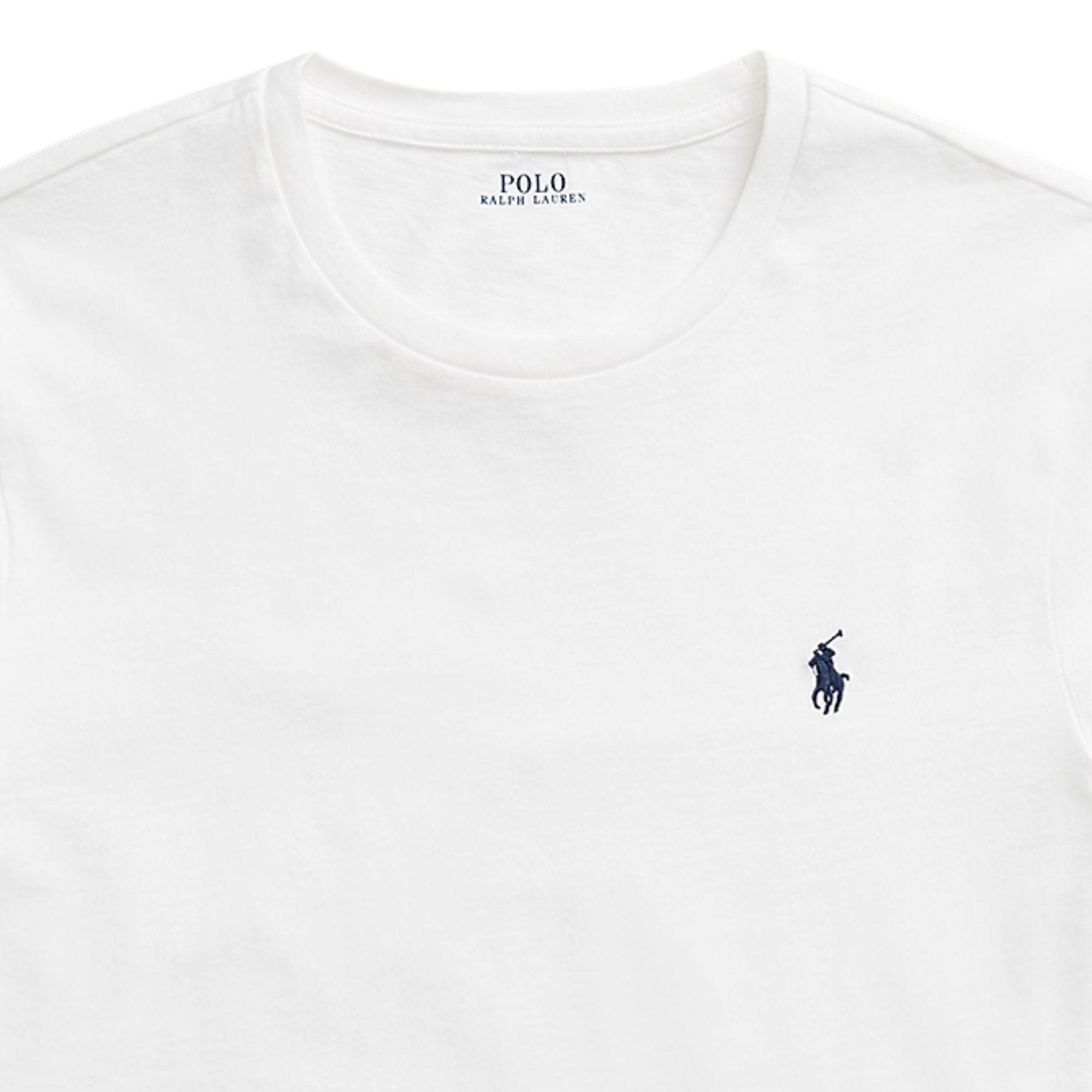 Polo Ralph Lauren Slim Fit Jersey Crewneck T-Shirt - White