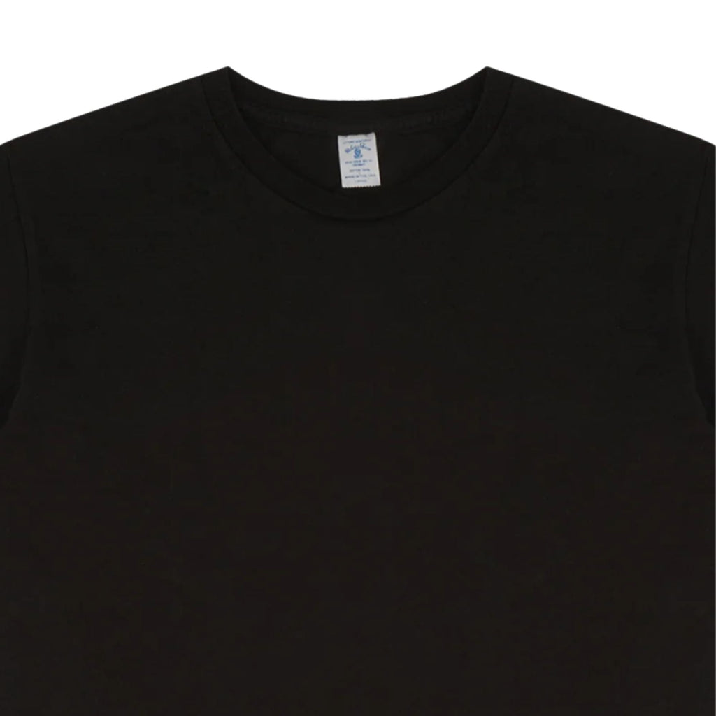 Velva Sheen Short Sleeve Crew Neck T-Shirt - Black