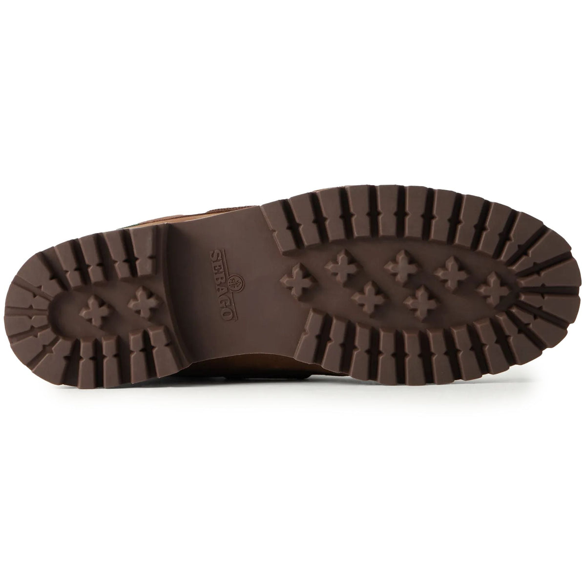 Sebago Tucker Panelled Leather Boat Shoes - Total Dark Brown