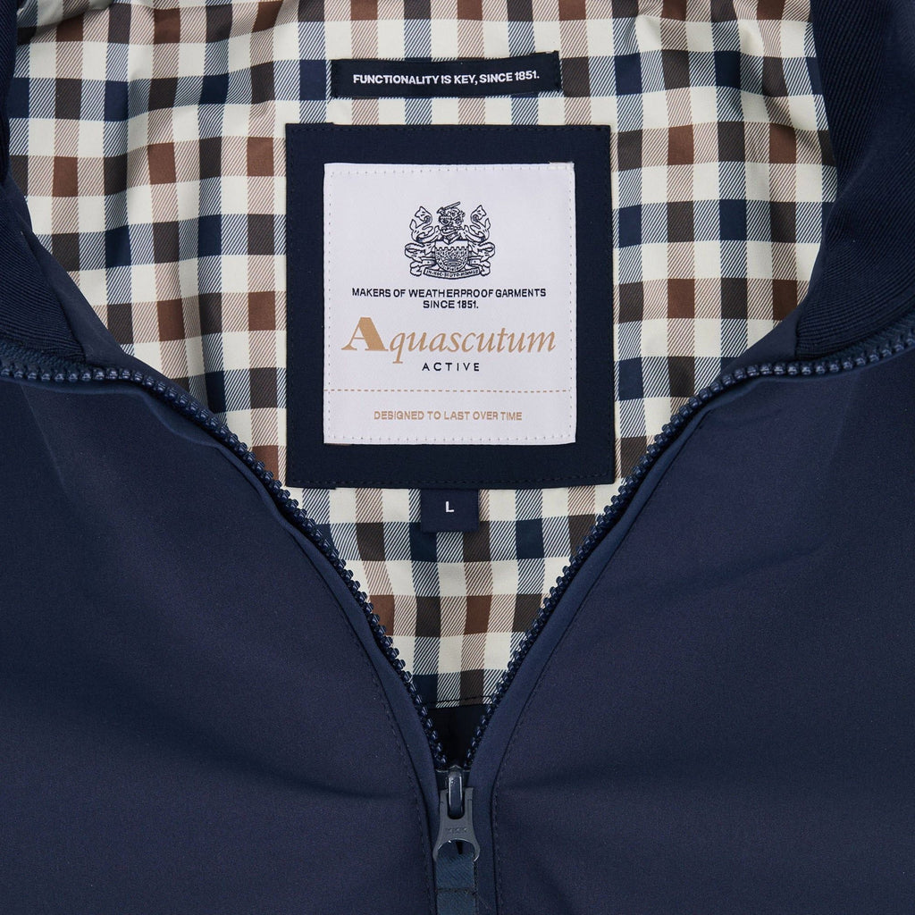 Aquascutum Soft Shell Mid Jacket - Navy