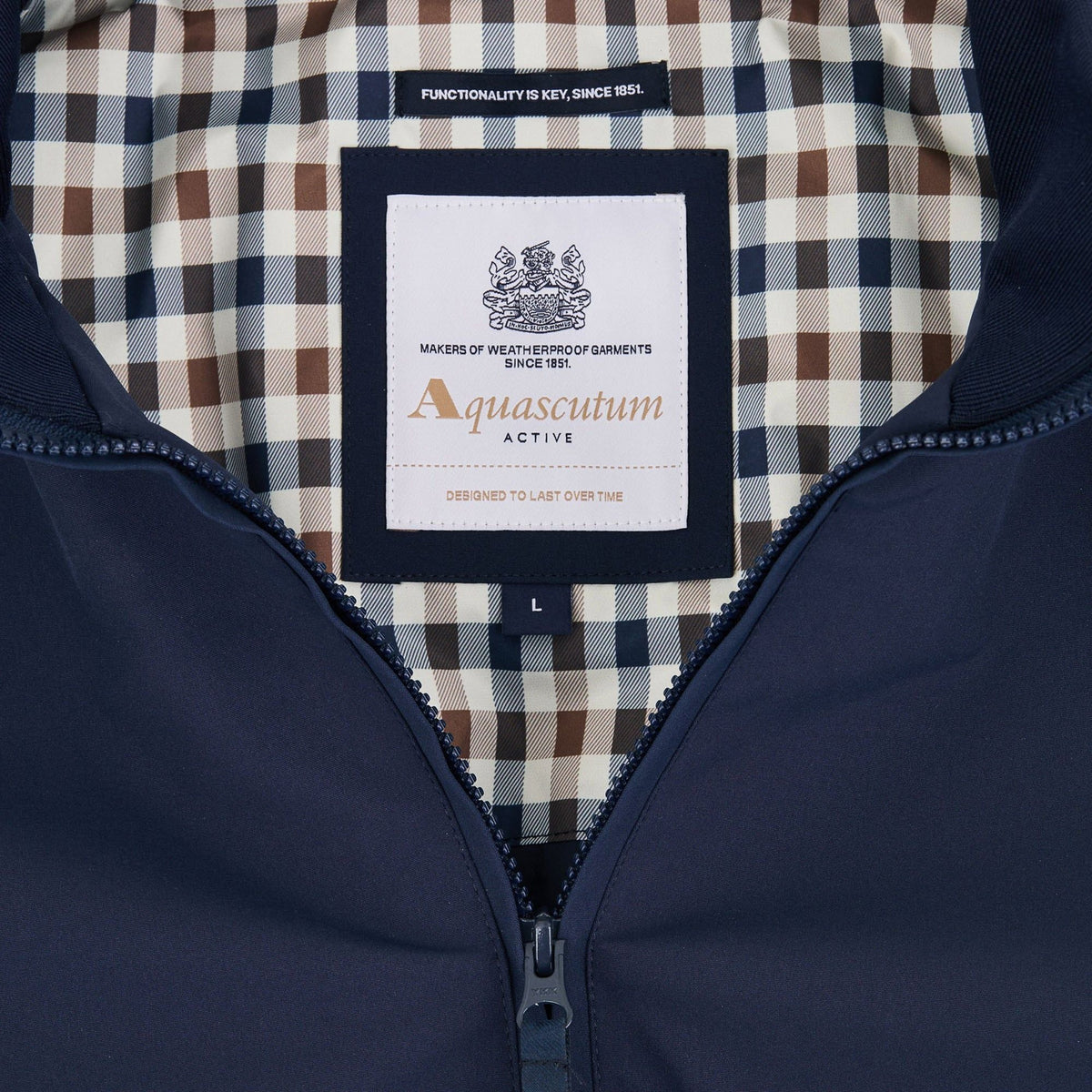 Aquascutum Soft Shell Mid Jacket - Navy