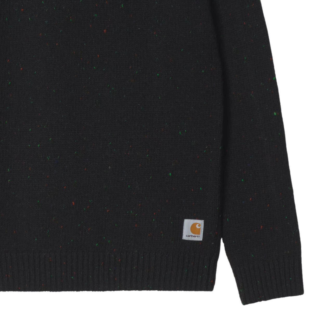Carhartt WIP Anglistic Sweater - Speckled Black