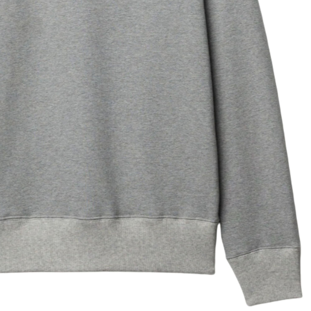 Merz b Schwanen 3M46 Mid-Century Machine Fleece Classic Fit Sweatshirt - Grey Mel