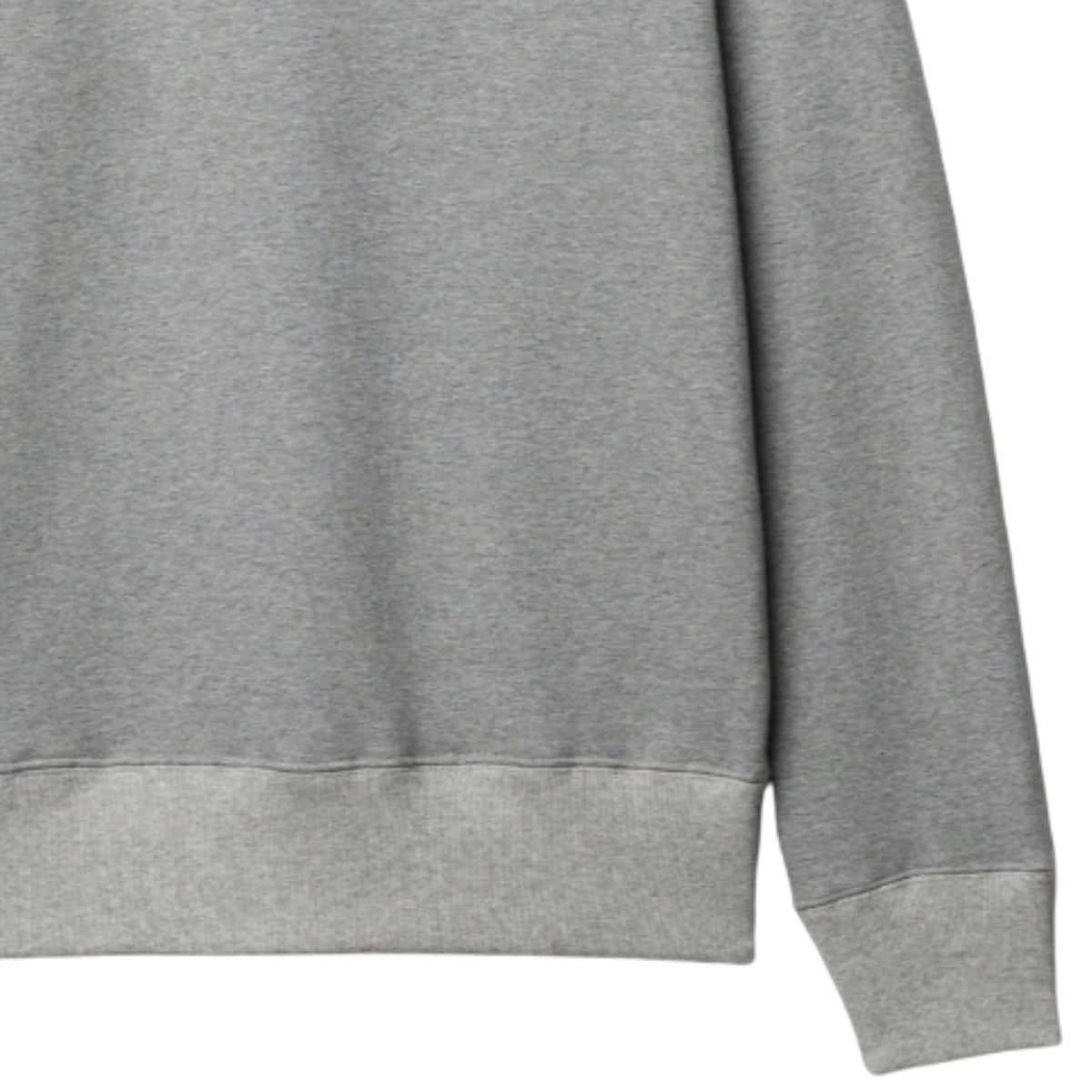 Merz b Schwanen 3M46 Mid-Century Machine Fleece Classic Fit Sweatshirt - Grey Mel