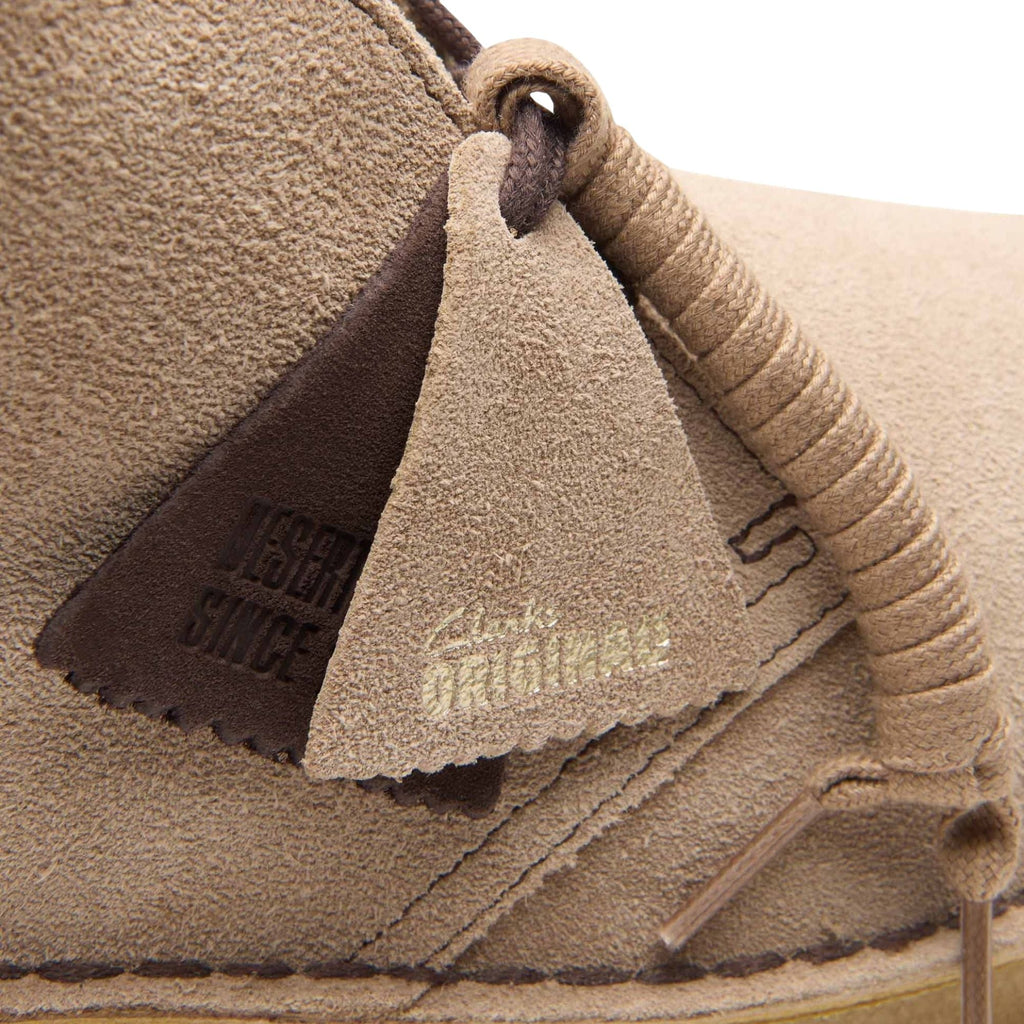Clarks Originals Desert Boot - Wolf Suede