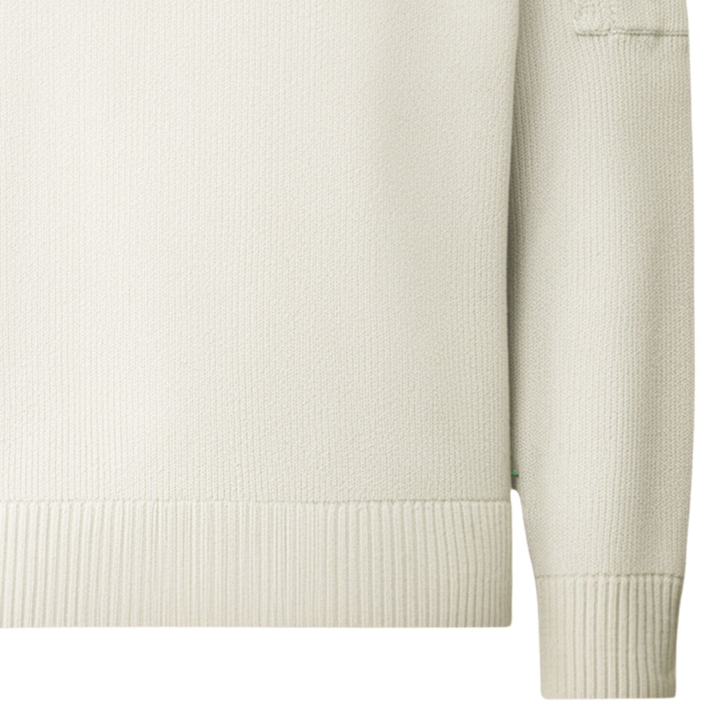 C.P Company Chenille Cotton Lens Crewneck Sweater - Ermine