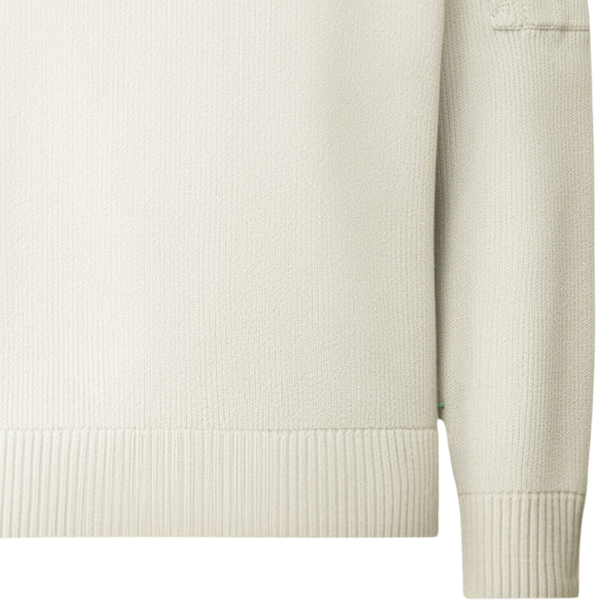 C.P Company Chenille Cotton Lens Crewneck Sweater - Ermine
