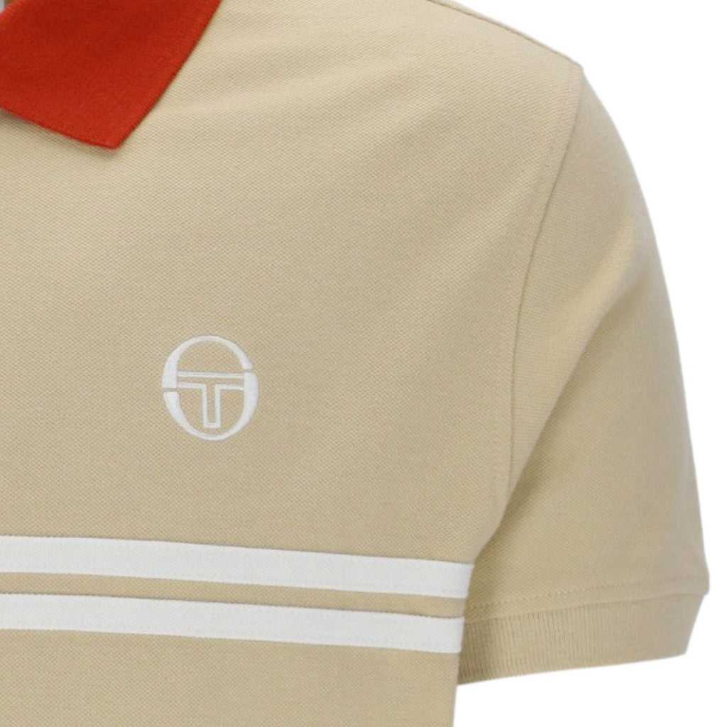 Sergio Tacchini Supermac Polo Shirt - Desert