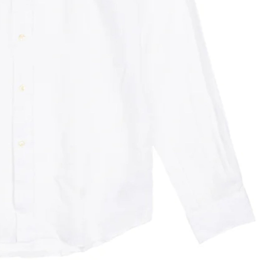 Polo Ralph Lauren Custom Fit Linen Shirt - White