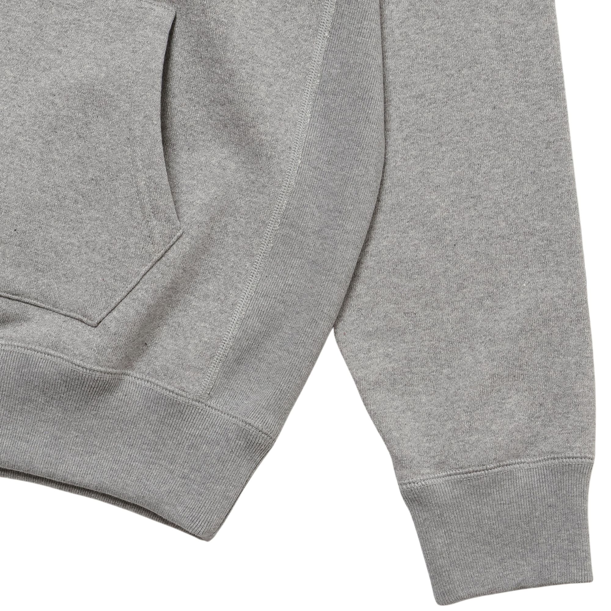 Wonder Looper Zip Hoodie Super Looper French Terry - Heather Grey